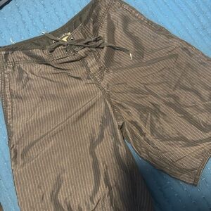 Anchor Blue‎ Black and Gray Shorts